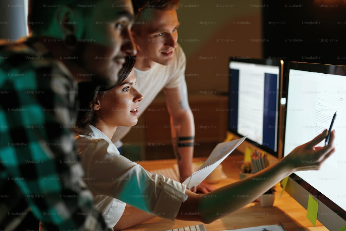 Global technology expansion concept with networked business teams